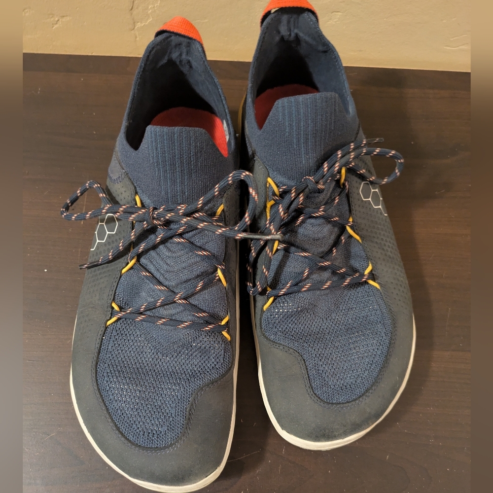 Vivo Barefoot Men's Navy Shoes, EU 40